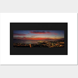 Townsville Sunrise from Castle Hill Posters and Art